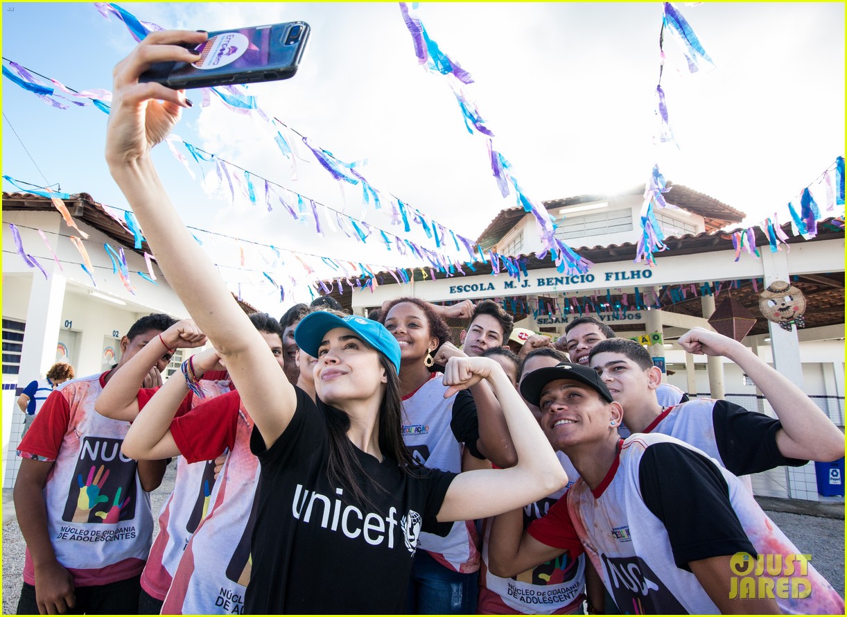 Sofia Carson Visits UNICEF Programming in Brazil with UNICEF USA 27